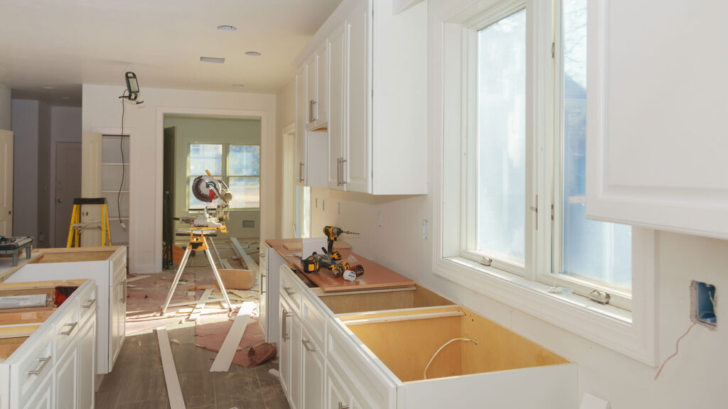 Repairing Kitchen after Disaster